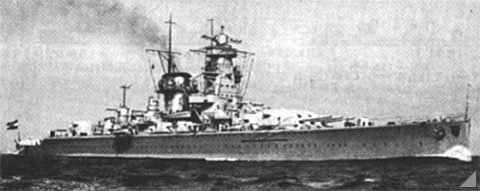 Admiral Scheer, pancernik (pancernik kieszonkowy).