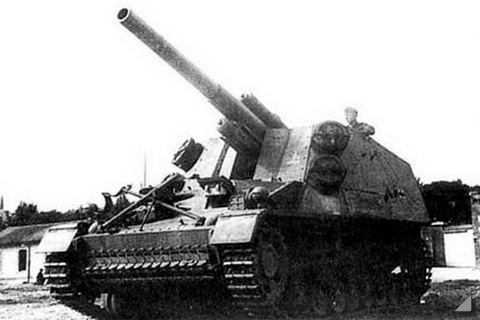 15 cm Panzerhaubitz 18/1 auf Gw III/IV Hummel (SdKfz 165), haubica samobieżna