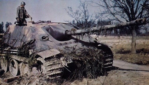 8,8 Jagdpanzer V Jagdpanther (SdKfz 173), działo samobieżne