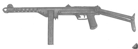 9 mm M/44 Tikkakoski, pistolet maszynowy