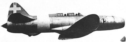 Caproni-Campini N1 (CC.2), odrzutowy samolot myśliwski