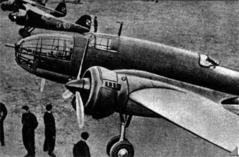 PZL P.37 Łoś, samolot bombowy