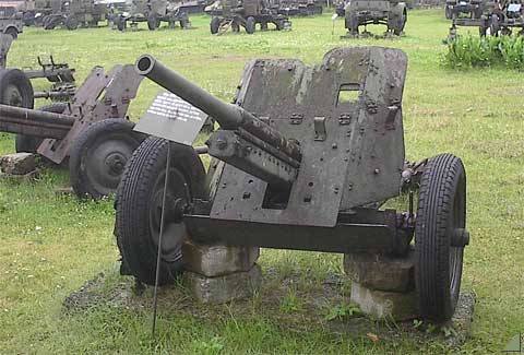 45 mm wz.1937, armata przeciwpancerna