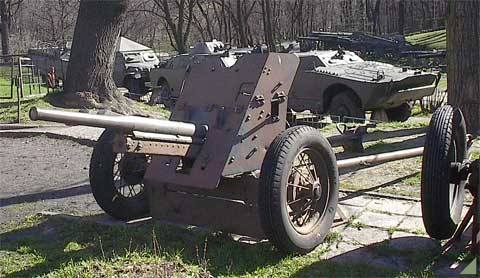 45 mm wz.1937, armata przeciwpancerna