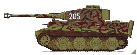 PzKpfw VI Tiger I - sSSPz. Abt 101