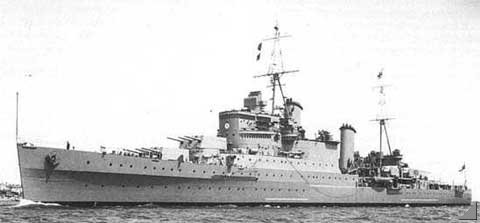 Southampton, krążownik lekki