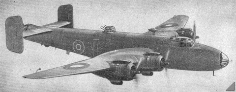 Handley Page Halifax, samolot bombowy