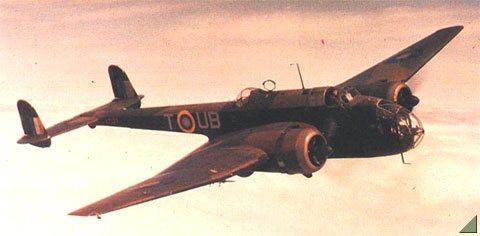 Handley Page Hampden, samolot bombowy