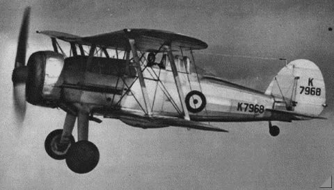 Gloster Gladiator, samolot myśliwski