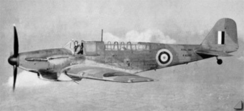 Fairey Fulmar [M4062], pokładowy samolot myśliwski