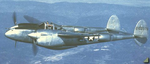 Lockheed P-38-J-15-LO Lightning, samolot myśliwski