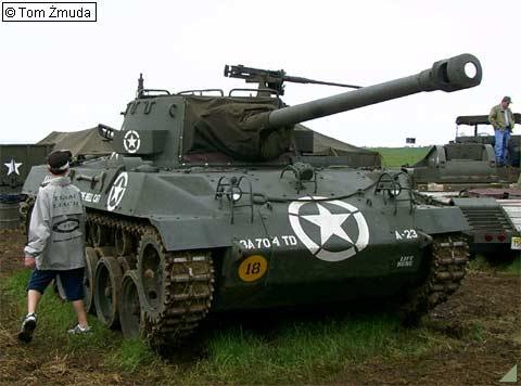 M18 Hellcat, samobieżne działo przeciwpancerne